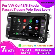 7-Inch Car Stereo Head Unit with CarPlay Android Auto for VW Seat Skoda