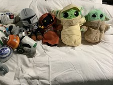 Star Wars Stuffed Animals. Plush. Lot Of 4 + ...