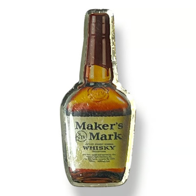 Makers Mark Whisky Lapel Vest Hat Pin B23