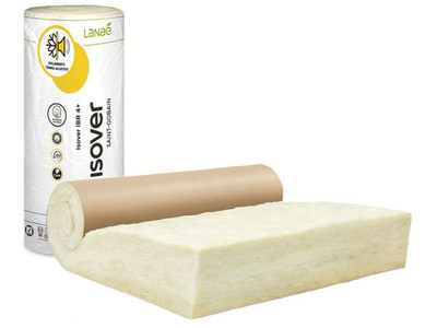 ISOVER IBR 4 GLASS WOOL + ROLL 1.2x 5 SQM 6 SP MM180 THERMO ACOUSTIC INSULATION