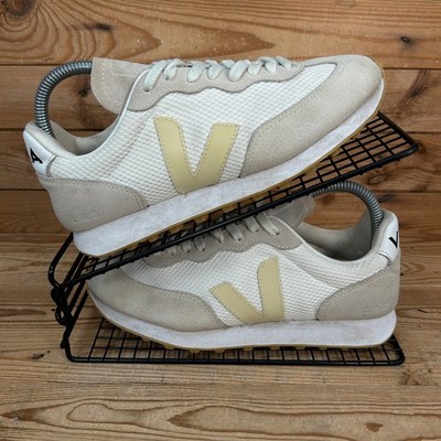 Veja Turnschuhe Damen Größe UK 5 Rio Branco Alveomesh beige Mesh Freizeitschuhe