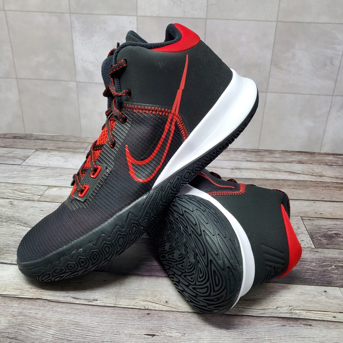 25+ Nike Kyrie Flytrap 4 Black University Red for sale | Updated