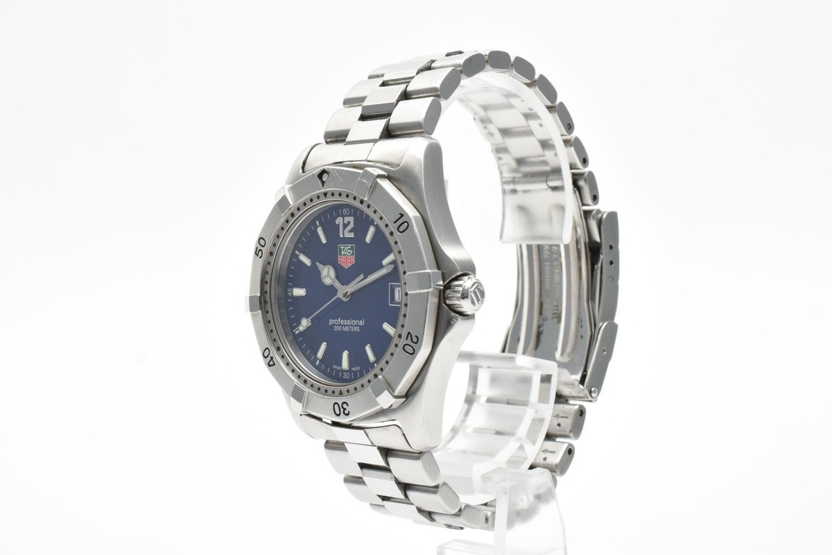 TAG Heuer 2000 Blue Men's Watch - WK11130 for sale online | eBay