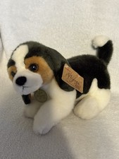 Miyoni by Aurora Beagle Puppy 8" Plush Stuffed Animal Toy Dog Realistic