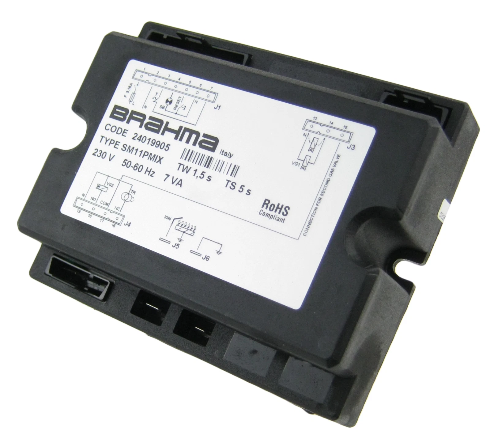 ZANOLLI ELET0134 GAS PIZZA OVEN IGNITION UNIT / IGNITOR CONTROL BRAHMA SM11PMIX
Opens in a new windo