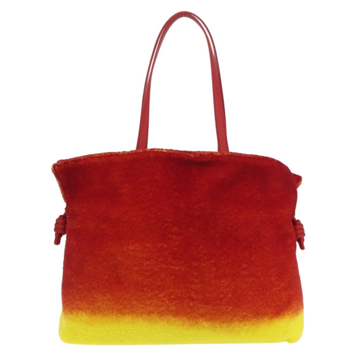LOEWE × Studio Ghibli Howl's Moving Castle Flamenco Clutch XL Red