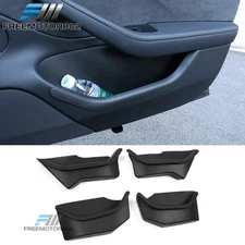 Fits 24-25 Tesla Model 3 Highland Front Rear Door Side Storage Box Organizer TPE