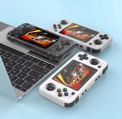 NEW R36h Retro Handheld Console Dual Joystick Dual System 10,000+ Games 128GB