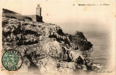 CPA ALGERIA Geiser 20 TENES Le Phare (756163)