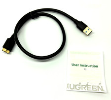 UGREEN Micro USB 3.0 Cable USB 3.0 Type a Male to Micro B Cord Compatible with S