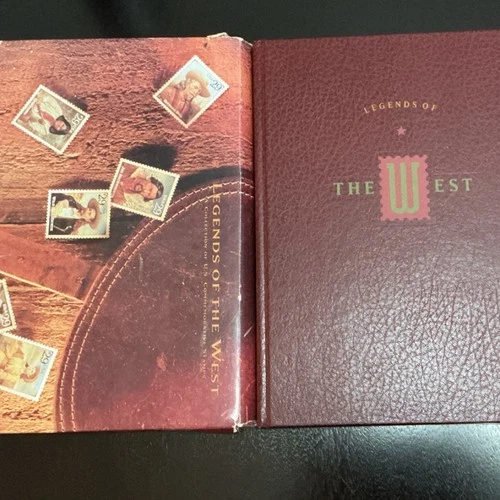 Legends of the West 29 Cent US Stamp Sheets Collection Album with stamps x2
