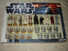 3D Star Wars Chess Set, Good Condition, etc