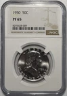 1950 Franklin Half Dollar NGC PR65 Silver Proof Coin 50C