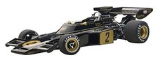AUTOart 1/18 Lotus 72E 1973 #2 Racing Driver Ronnie Peterson ABS Model Car Black