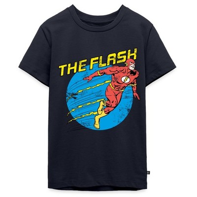 DC Comics Justice League The Flash Teenager Premium Bio T-Shirt