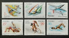 Poland 1986 World Championship Successes MNG stamps SG3054 - 3059