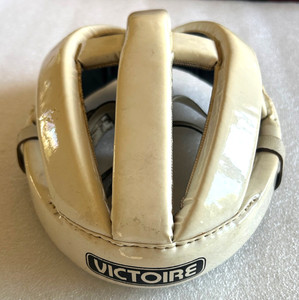VICTOIRE - LEATHER HELMETT - VINTAGE - OLD STYLE - USED