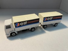Majorette Ford Cargo Hängerzug Pritsche Plane Elf