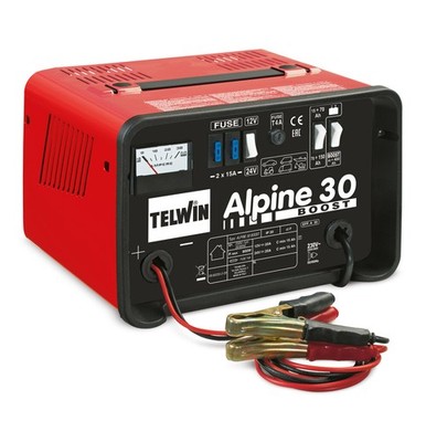 Telwin 807547 Alpine 30 WET 12/24V 800W Autoladegerät