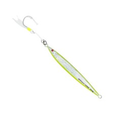 Infamous Tackle Needle Glow Jig - 160g (Silver/Yellow)