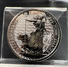 2023 1 Oz Silver United Kingdom Britannia Coin .999 Fine King Charles Silver S#A