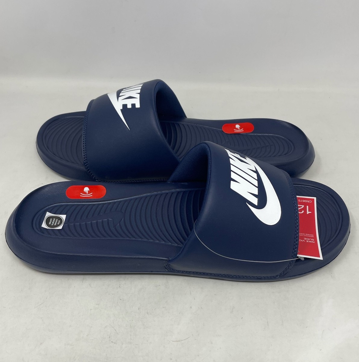 Nike Victori One Slide Midnight Navy White Size 12