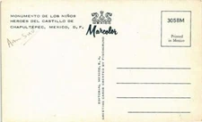CPM AK Mexico Mon.de Los Ninos Heroes del Castillo MEXICO (599119)