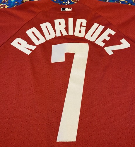 Rare Vintage Majestic 2000 MLB All Star Texas Rangers Ivan Rodriguez Jersey - Picture 5 of 11