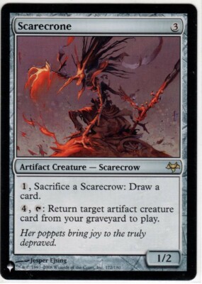 MTG Scarecrone The LIst - Eventide 172 Regular Rare