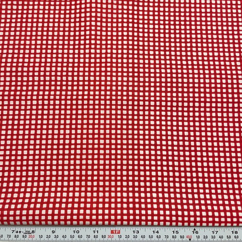 Vtg 1996 Daisy Kingdom Cherries All Over & Microcheck 6yard Cotton Fabric Bundle - Picture 3 of 4