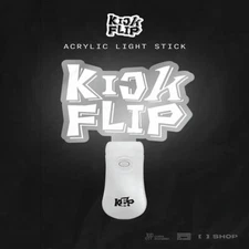 KICKFLIP OFFICIAL ACRYLIC LIGHT STICK w/Tracking FANLIGHT MD GOODS K-POP SEALED