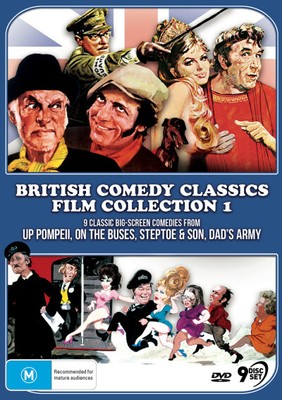 BRITISH COMEDY CLASSICS FILM COLLECTION 1 - 3 (1971) [NEW DVD]