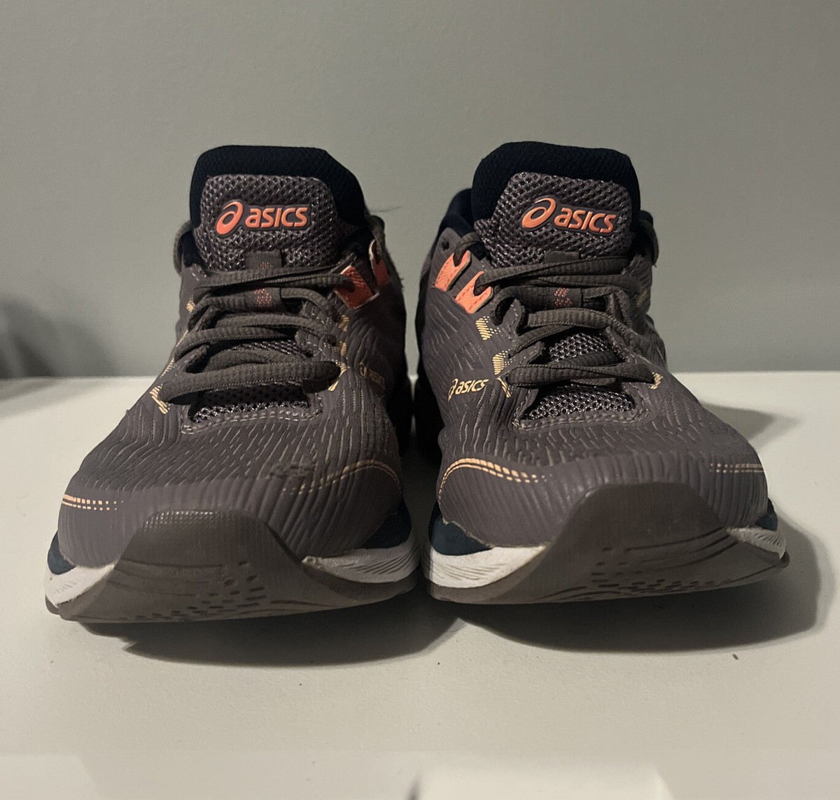 アシックス　スニーカー Asics Womens GT 2000 7 1012A516 Lavender Gray Running Shoes