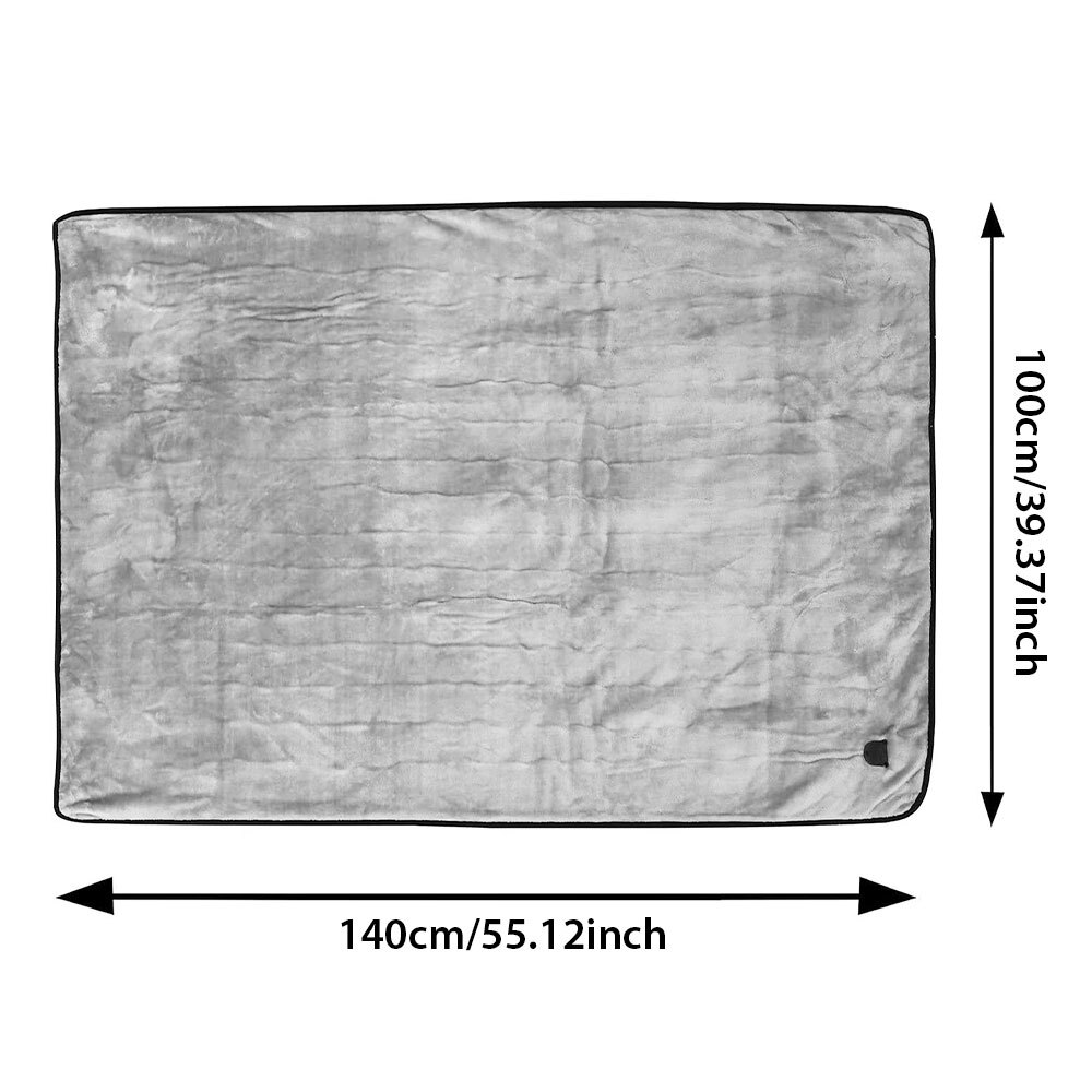 12V Electric Blanket Heated Pad For Car Truck Boats Camping Throw Rug 140x100cm eBay