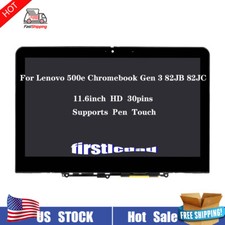 5D11C95886 For Lenovo 500e Chromebook Gen 3 82JB 82JC LCD Display Touch Screen