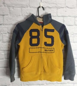 mustard tommy hilfiger hoodie