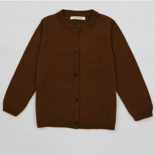 School Spring Autumn Kids Baby Cotton Knit Sweater Candy Color Cardigan Solid - Picture 13 of 44