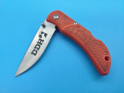 USED Outdoor Edge SwingBlaze Swing Blade Small Knife ORANGE
