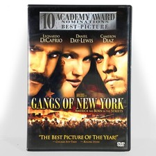Gangs of New York (2-Disc DVD, 2002, Widescreen)  Daniel Day-Lewis  Cameron Diaz