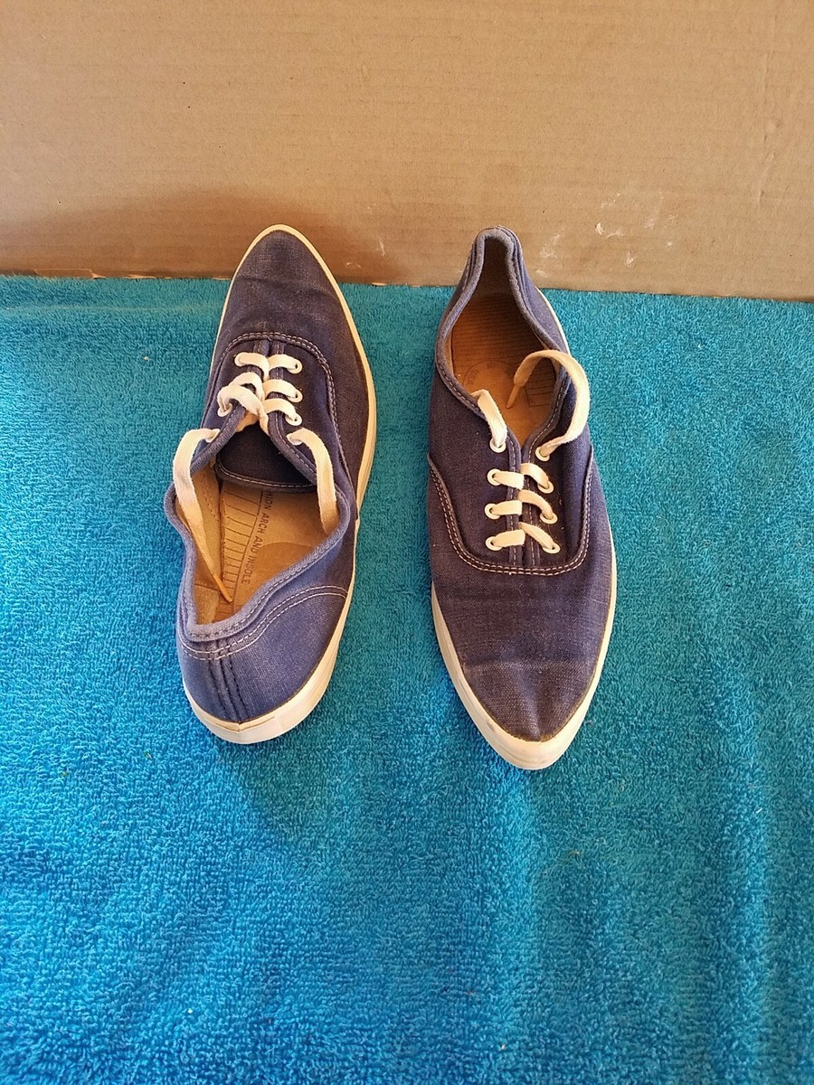 Vintage/Retro Girls/Women Denim Shoes Size Sears Roebuck Made in USA