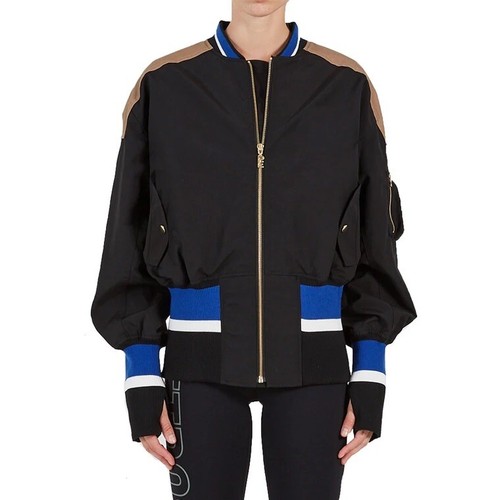 PE Nation Womens Nation Centre Zip Up Athletic Jacket Black Size Medium - Picture 12 of 12