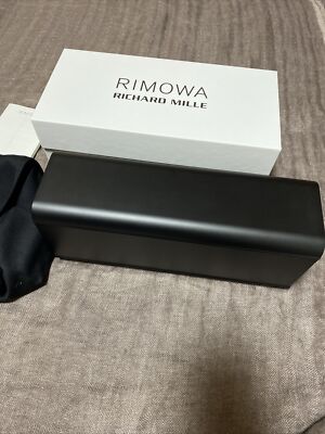 Richard Mille x RIMOWA 3 Watch Travel Case Box Set Rare Collector