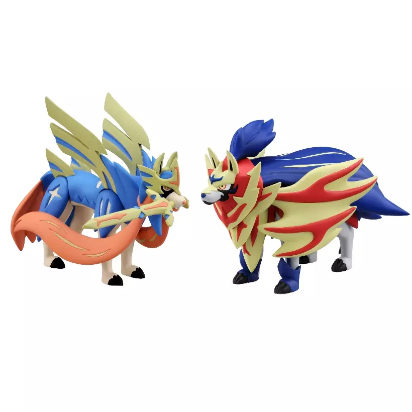 Pokemon ZACIAN & ZAMAZENTA Figure Toy Moncolle TAKARA TOMY Japan Set of 2