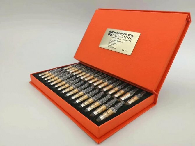 Switzerland Lucchini Placenta Hexa Optim Cell 愛馬仕幹細胞 #ibea