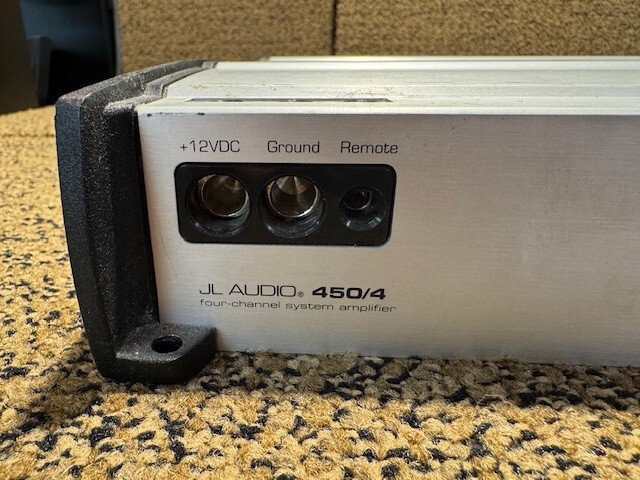 JL Audio Amplifier Slash 450/4 - 400 Watts RMS, 4 Channel Car Amplifier