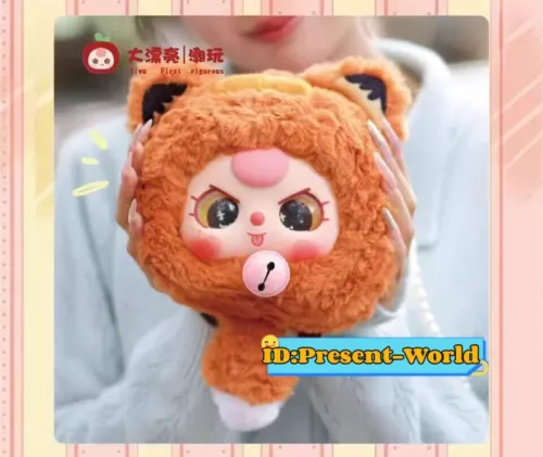 Authentische Baby drei Glückskatzen Reißverschlusstasche Blindbox Figur heiße Plüschtasche Geschenk - Bild 15 von 27