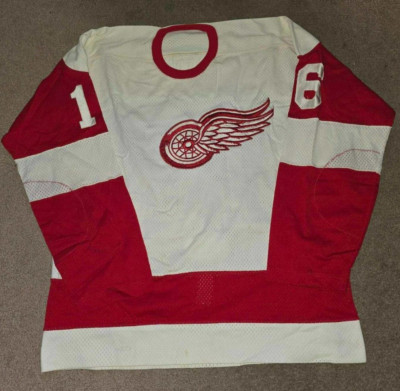 Andre St Laurent Detroit Red Wings Game Worn Used Jersey 1970s | eBay