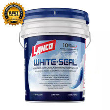 White-Seal 5 Gal. Acrylic Elastomeric White Reflective Roof Sealer