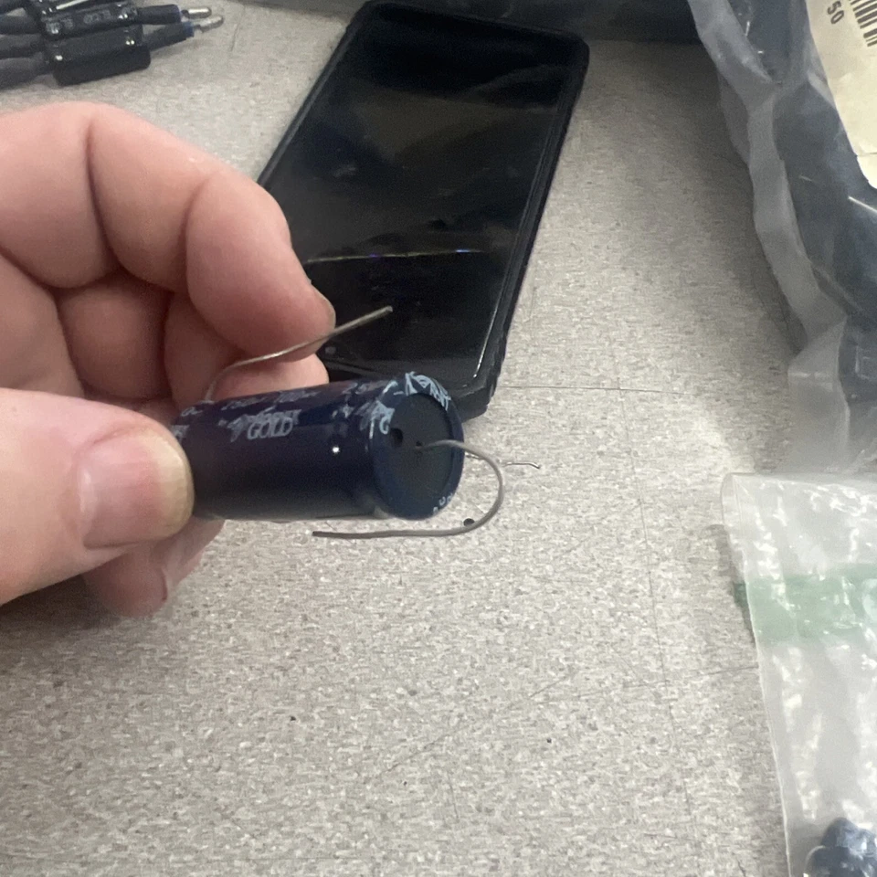 Phoenix Gold  Capacitor High Grade Bi-polar 250UF 100WV crossover or in line - Image 3 of 4