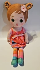 Mooshka LERA Cloth Rag Doll Musical Sings Ring Around the Rosie 15" Zapf